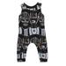 luethbiezx Cute Newborn Baby Boys Cartoon Star Wars Sleeveless Romper Bodysuit Outfits