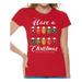 Awkward Styles Ugly Christmas Shirts for Women Xmas Holly Jolly Christmas T-Shirt