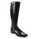 Pre-ownedCalvin Klein Womens Leather Zip Up Knee High Boots Brown Size 7.5