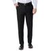 Mens Haggar Premium Comfort Flex-Waist Slim-Fit Stretch Flat-Front Dress Pants Black