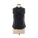 Pre-Owned Calvin Klein Women's Size L Petite Sleeveless Blouse