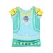 Shimmer & Shine Toddler Turquoise Short-Sleeve Puff T-Shirt