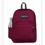 Jansport Superbreak Russet Red Backpack - Dark Red - One Size Backpack School Bag