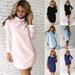 Womens Ladies Long Sleeve Bandage Bodycon Mini Dress Casual Cocktail Dresses