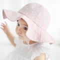 MERSARIPHY Toddler Outdoor Bucket Hat Cotton Solid Sun Hat Wide Brim Hats