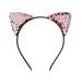 Lovely Kids Girls Shinning Cat Ear Headband Cute Head Hoop Children Hair Ornaments Headwear Sexy Hair Band