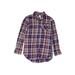 Pre-Owned Cat & Jack Girl's Size 10 Long Sleeve Button-Down Shirt