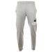 Adidas Essentials Performance Logo Pants - Medium Grey Heather/White/Black - Mens - L