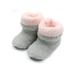 Daeful Slippers Girls Kids Warm Indoor Slipper Boots Kids Booties US Sizes 11C-2Y Gray