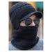 Men Classic Dome Styled Solid Colored Warm Winter Knitted Hat