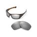 Walleva Titanium Replacement Lenses for Oakley Hijinx Sunglasses
