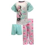 Disney Girls' Disney Minnie Mouse There's Only One 3 Piece Toddler Pajamas (4T)