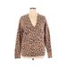 Pre-Owned MICHAEL Michael Kors Women's Size L Wool Pullover Sweater