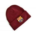 FC Barcelona Crest Knitted Turn Up Hat