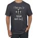 I Love You To Texas And Back Plaid Pop Culture Men's Graphic T-Shirt, Charcoal, Large