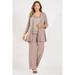 R&M Richards Mother of the Bride Formal Plus Size Pant Suit