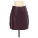 Pre-Owned Free People Women's Size 2 Faux Leather Skirt