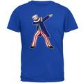 4th Of July Dabbing Uncle Sam Mens T Shirt Royal 2XL