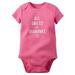 Carters Baby Clothing Outfit Girls All Smiles Bodysuit Pink