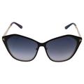 Tom Ford FT0391 Lena 05B - Black/Grey Gradient by Tom Ford for Women - 58-13-140 mm Sunglasses