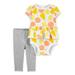 Child of Mine by Carter's Baby Girl Peplum Bodysuit & Pants, 2pc set