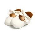 Toddler Baby Girls Anti-Slip Bowknot Sneakers Crib Shoes Infants Princess Casual Walking Shoes