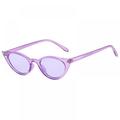 Retro Vintage Narrow Cat Eye Sunglasses,Women Trendy Cateye Sunglasses