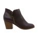 Style & Co. Womens masrinaa Leather Almond Toe Ankle Fashion Boots