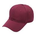 Men women Solid Color Running Hat Dad Hat Unconstructed Dad cap hats For Cycling Hiking Climbing Breathable Sun Protection Caps wine red