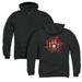 Green Lantern Red Glow (Back Print) Adult Zipper Hoodie Sweatshirt Black