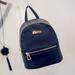 MABOTO Women Mini Backpack Small PU Leather Zipper School Bag Casual Shoulder Bag