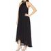 Womens Maxi Dress Halter Pleated 4