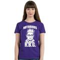 P&B Notorious RBG Ruth Bader Ginsburg Women's T-shirt, 3XL, Purple
