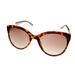 Kenneth Cole Reaction Womens Cat Eye Tortoise Gold Plastic Sunglass KC1397. 52F