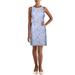 Avec Les Filles Womens Lace Sleeveless Shift Dress