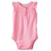 Carters OshKosh Baby Clothing Outfit Girl Striped Flutter-Sleeve Bodysuit Pink