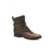 Pre-ownedKORS Michael Kors Womens Suede Strappy Ankle Boots Brown Size 6