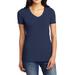 Mafoose Women's Concept Stretch V-Neck Tee Dress Blue Navy Small