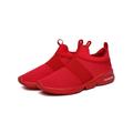 LUXUR Mens Slip On Mesh Sneakers Trainer Breathable Walking Sports Casual Mesh Shoes