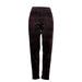 Cuddl Duds Leggings Sz L Double Plush Velour Leggings Purple Jegging A293100