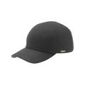 Size 56 Mens Kent (Edgar) Wool Baseball Cap with Earflaps, Black