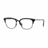 Burberry BE1334-1001 Black Square Women's Metal Eyeglasses