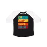 Inktastic Foosball Funny Eat Sleep Foosball Repeat Quote Child Short Sleeve T-Shirt Unisex