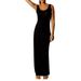 Booyoo Women Sleeveless Casual Maxi Tank Dress Plus Size S-3XL Summer Sexy Dresses