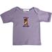 Lil Cub Hub 5CSSTGBL-1218 Lavender Short Sleeve T-Shirt - Girl Bear, 12-18 months