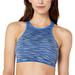 Jockey Women's Torpedo Space Dye Racerfront Seamfree Bra, Dazzling Blue, Medium