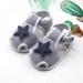 Summer Baby Shoes Baby Girl Hollow Plaid Soft-Soled Princess crib shoes Rabbit Pattern prewalkers