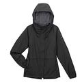 Columbia Waterproof Women's Sleeker Fabric Rain Jacket (Black2, Small)