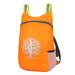 Chinatera Outdoor Folding Backpack Hiking Waterproof Camping Storage Bag (Orange)