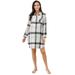 Richie House Women's Cotton Sleepwear Shirt Dress RHW2870